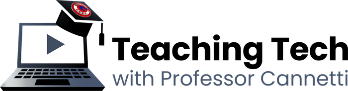 Teaching Tech with Professor Cannetti logo